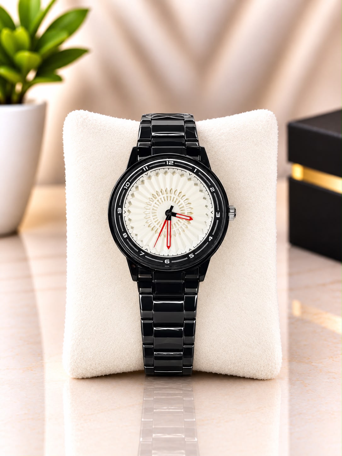 Casino Black With White Dial