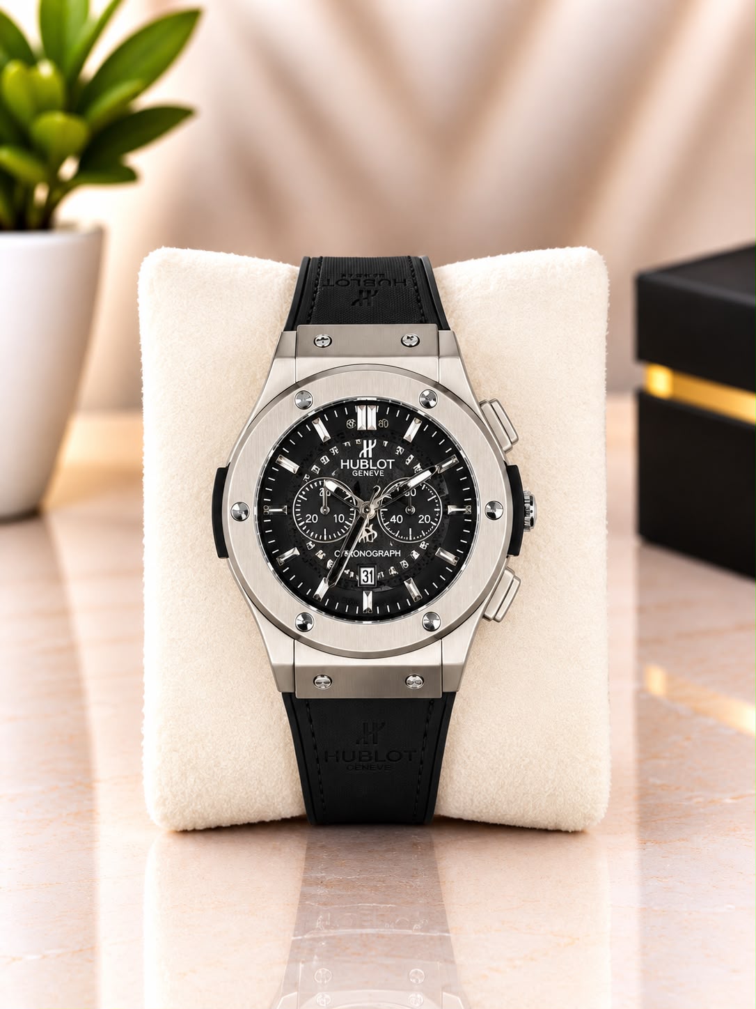Hublot Royal Black Straps