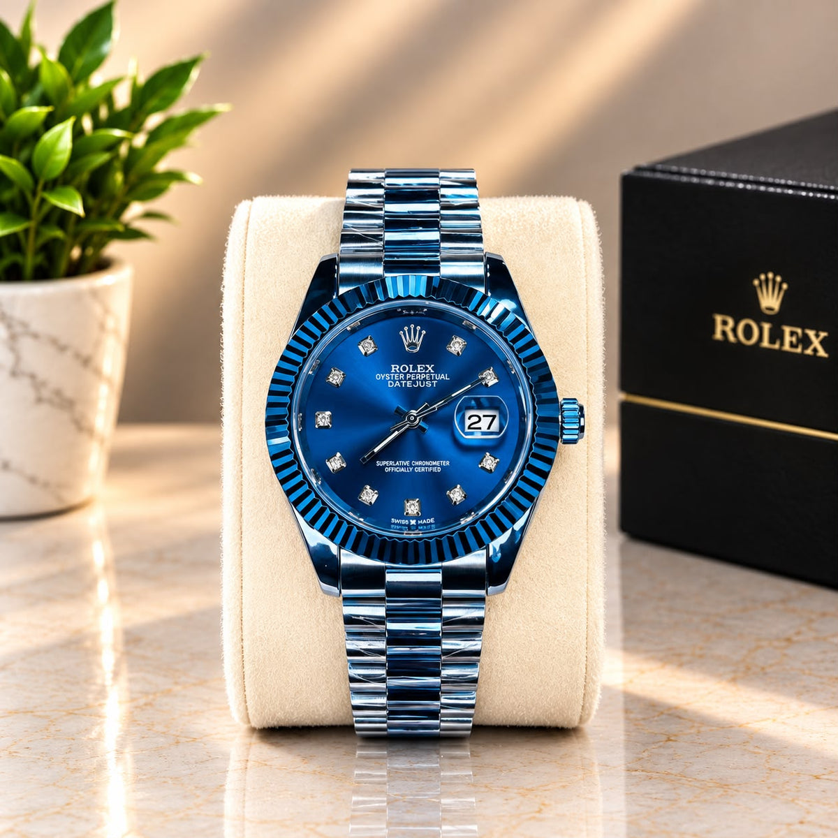 Rolex Royal Blue Two Tone
